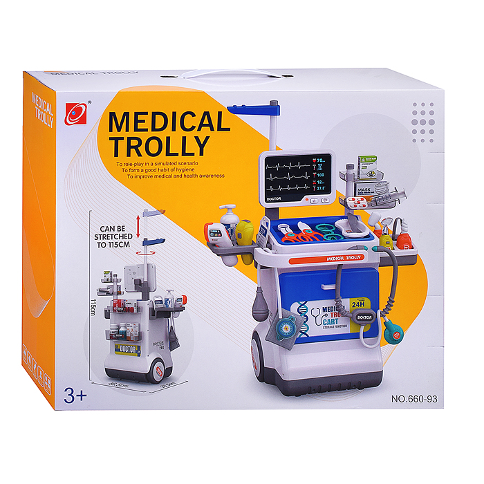Игровой набор доктора 660-93 "Ренген кабинет" в коробке