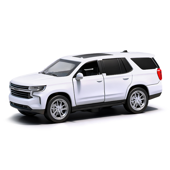 Машина JS1117SS "Яркий заезд" (свет, звук, дым) в коробке