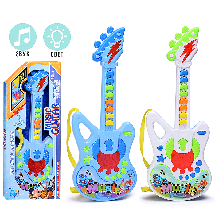 Гитара 661E "Веселый музыкант" в коробке Гитара 661E "Веселый музыкант" в коробке