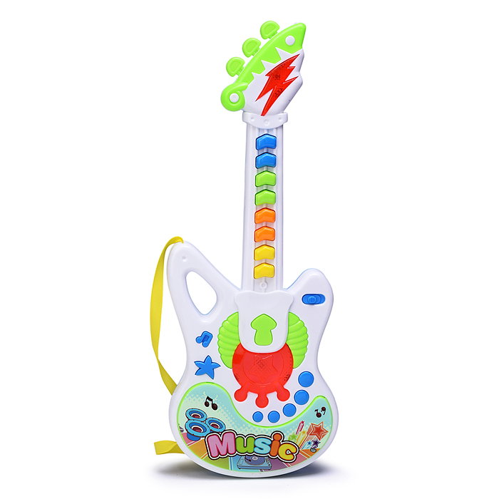 Фото к товару Гитара 661E "Веселый музыкант" в коробке Гитара 661E "Веселый музыкант" в коробке