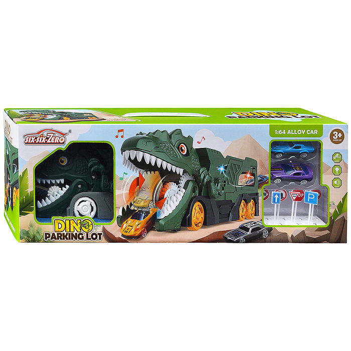 Катапульта 660-S113 "Дино паркинг" в коробке