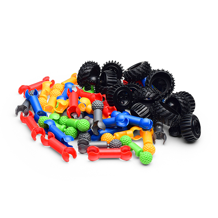 Конструктор SY8822 "Машина" (70 дет.) в коробке