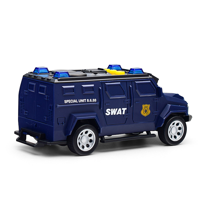 Машина WY1133B "Спецагент" 1:32 (свет, звук) в коробке