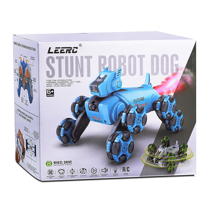 Собака CD0068BS "Робо-Мухтар" р/у, 27 MHz, в коробке 