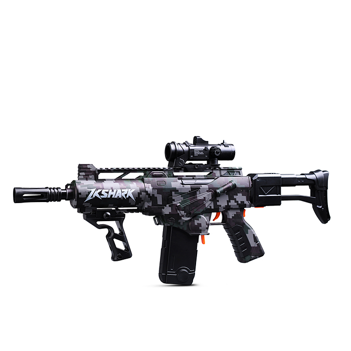 Фото к товару Автомат SBL-07A "Камуфляж" в коробке Автомат SBL-07A "Камуфляж" в коробке