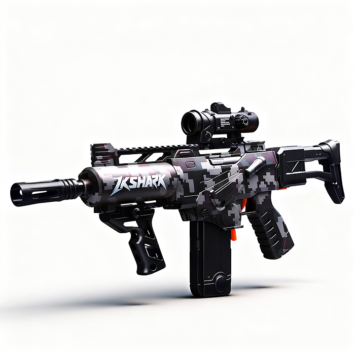 Фото к товару Автомат SBL-07A "Камуфляж" в коробке Автомат SBL-07A "Камуфляж" в коробке