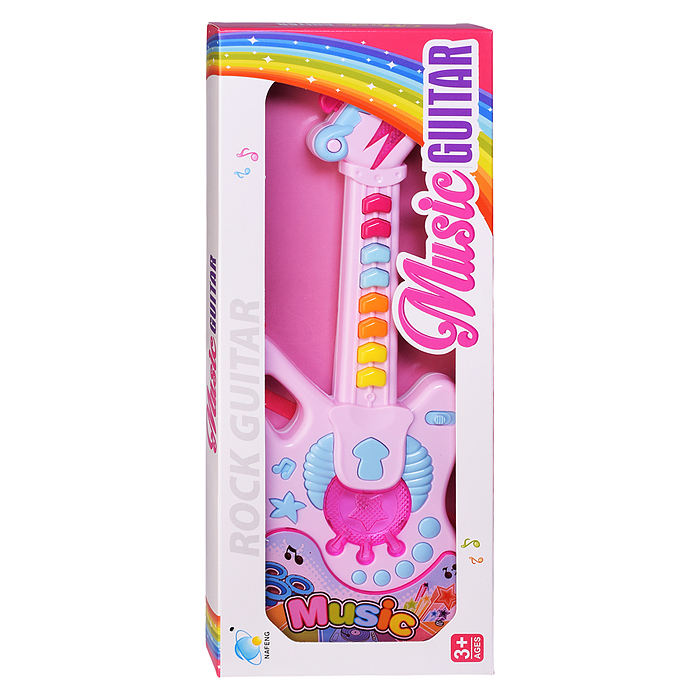 Гитара 661Q "Музыкальная бабочка" в коробке