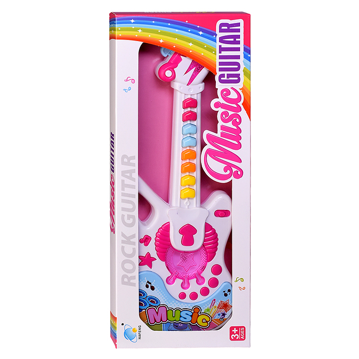 Гитара 661Q "Музыкальная бабочка" в коробке