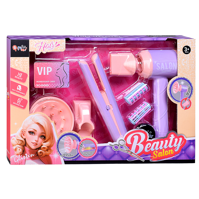 Набор стилиста QY008P "Креатив" в коробке