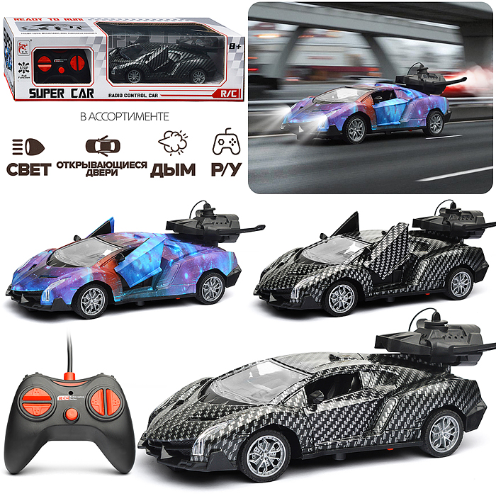 Машина FN301P-1W/2W "КонтролКар" р/у, 27 MHz, в коробке