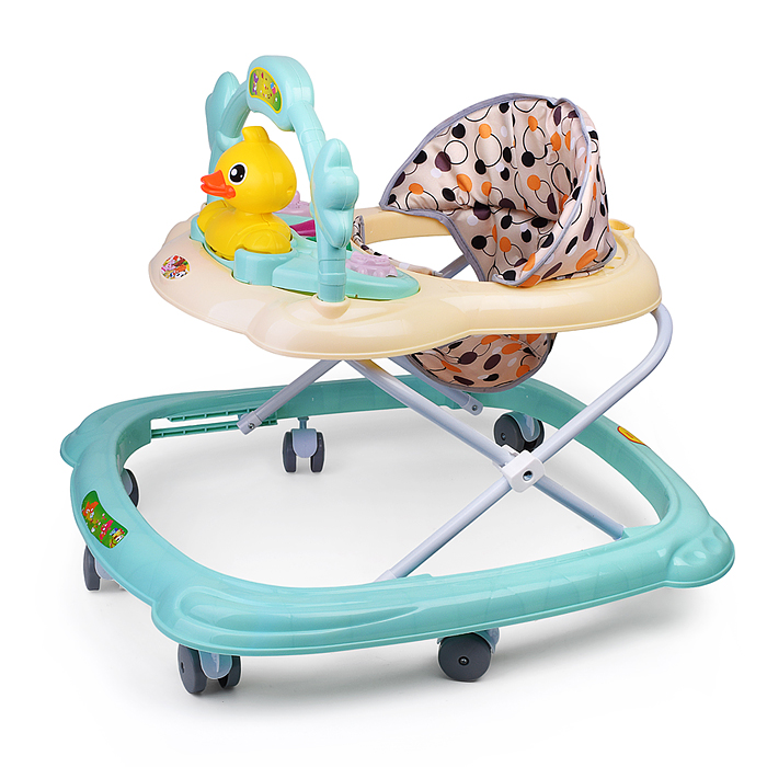 Ходунки 805Y-2 "Хитрая уточка" (цвет мятный)