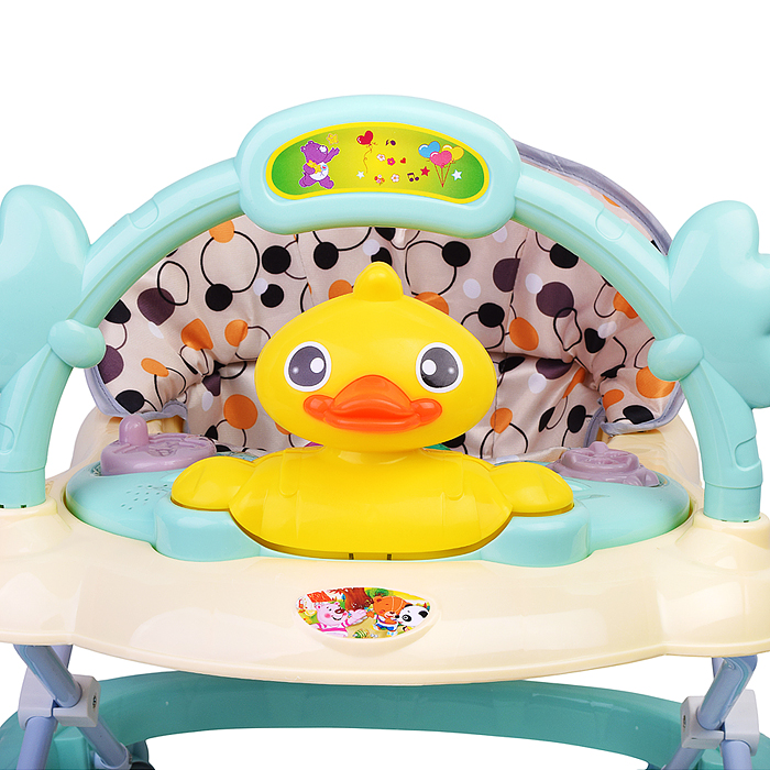 Ходунки 805Y-2 "Хитрая уточка" (цвет мятный)