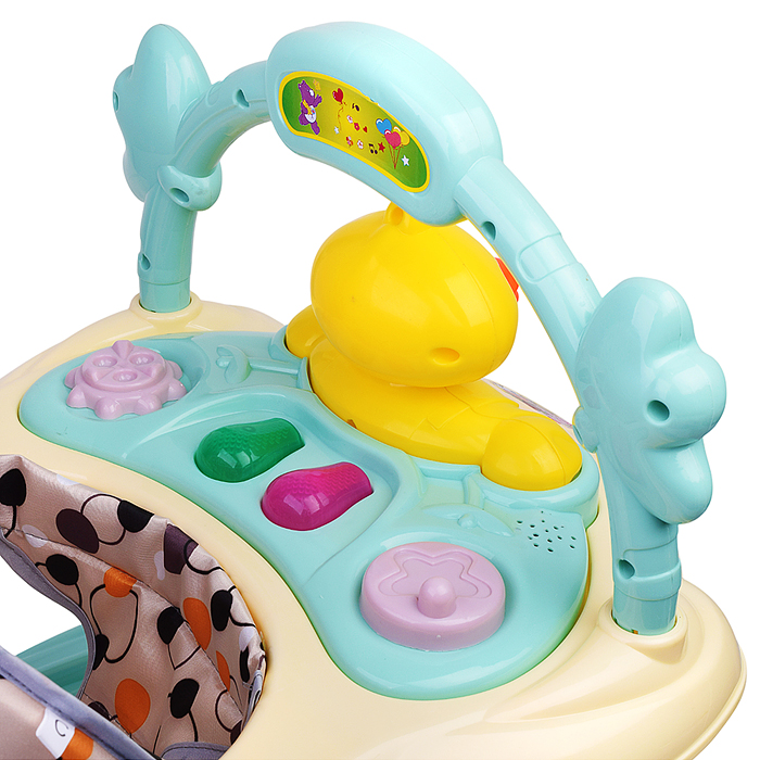 Ходунки 805Y-2 "Хитрая уточка" (цвет мятный)