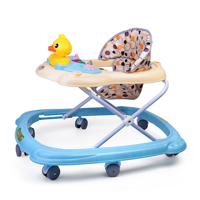 Ходунки 805Y-3 "Хитрая уточка" (цвет голубой)