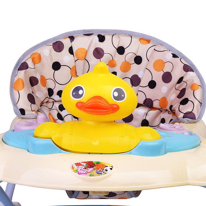 Ходунки 805Y-3 "Хитрая уточка" (цвет голубой)