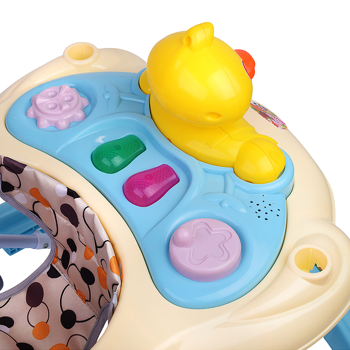 Ходунки 805Y-3 "Хитрая уточка" (цвет голубой)