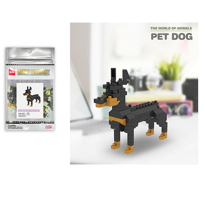 Конструктор 697-A4 "Доберман" в пакете