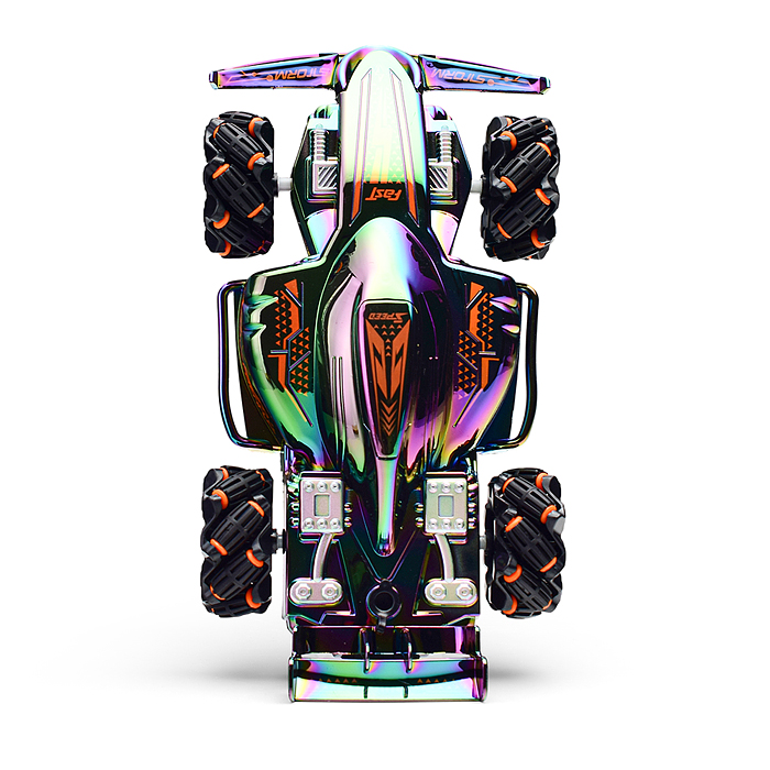 Машина JT691 "Неон" р/у, 27 MHz, в коробке