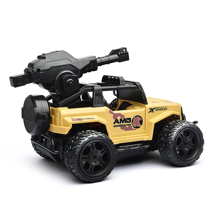 Машина SBY164-4 "Военный авто" р/у, 27 MHz, в коробке