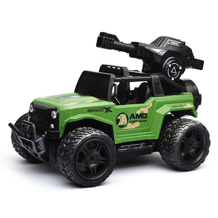 Машина SBY164-4 "Военный авто" р/у, 27 MHz, в коробке