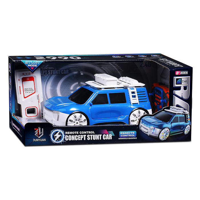 Машина QX009 "Гонщик" р/у, 27 MHz, в коробке