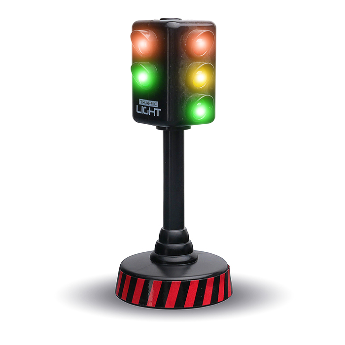 Машина GM1933  "Контейнеровоз" с дорожными знаками (чёрный) р/у, 27 MHz, в коробке