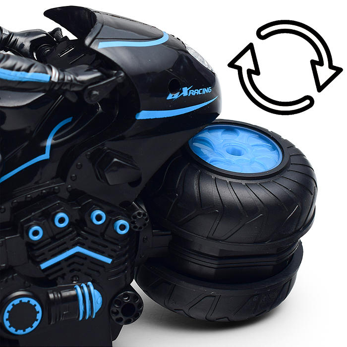 Машина SY002A "Пилотный мотоцикл" р/у, 27 MHz, в коробке