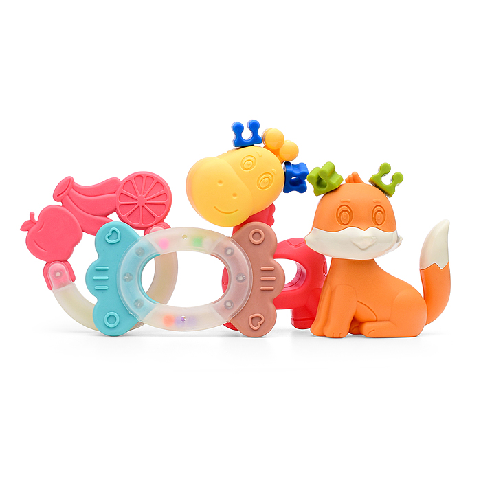 Набор погремушек Y0170 "Животные" в пакете
