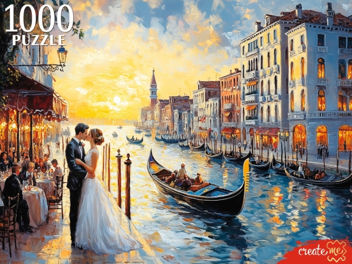 Пазлы 1000 "Свадьба в Венеции"