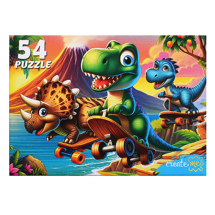 Пазлы 54 "Милые истории" (8 шт в шоубоксе) 