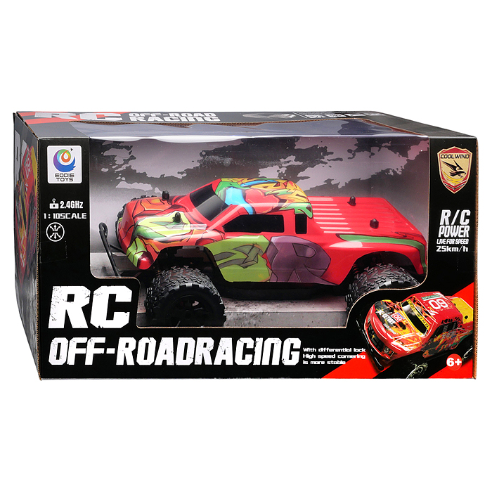 Машина 999-2226 "Граффити" на р/у, 27 MHz, в коробке