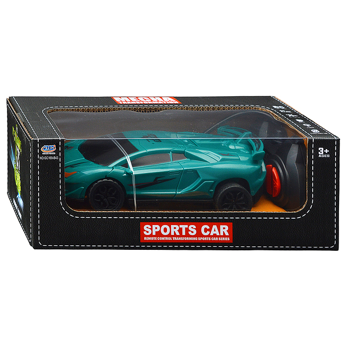 Машина GC169-B43 "Робокар" р/у, 27 MHz, в коробке