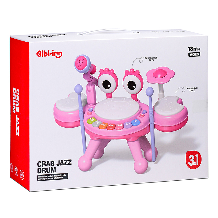 Барабан 6234 "Крабовый джаз" в коробке