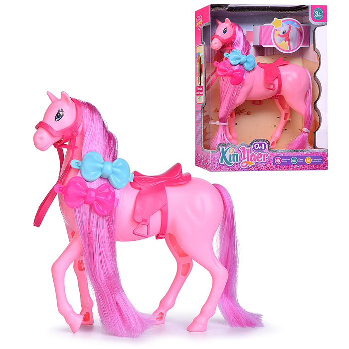 Лошадка 925-224 "Розочка" в коробке