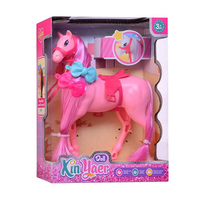 Лошадка 925-224 "Розочка" в коробке