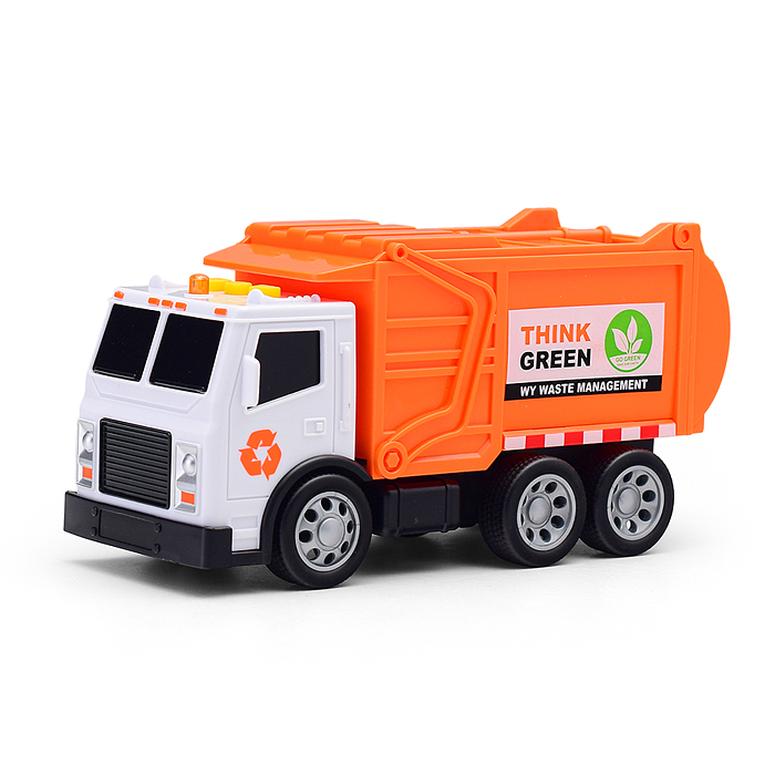 Машина WY1130B "Мусоровоз" 1:32 (свет, звук) в коробке