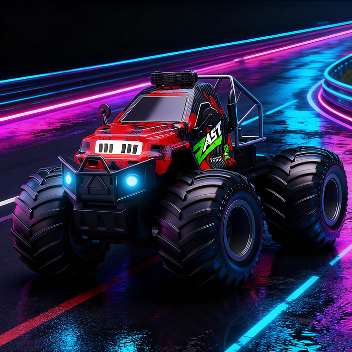 Машина GM2406A "Внедорожник вездеход" р/у, 27 MHz, в коробке