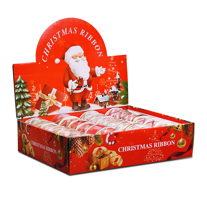 Лента декоративная (3,8х270 см) в ассортименте