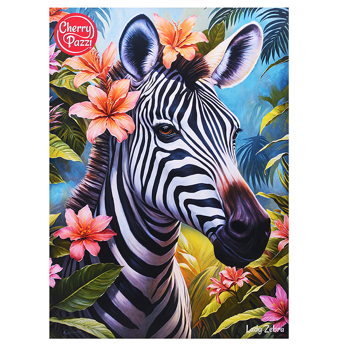 Пазл 1000 "Зебра" 