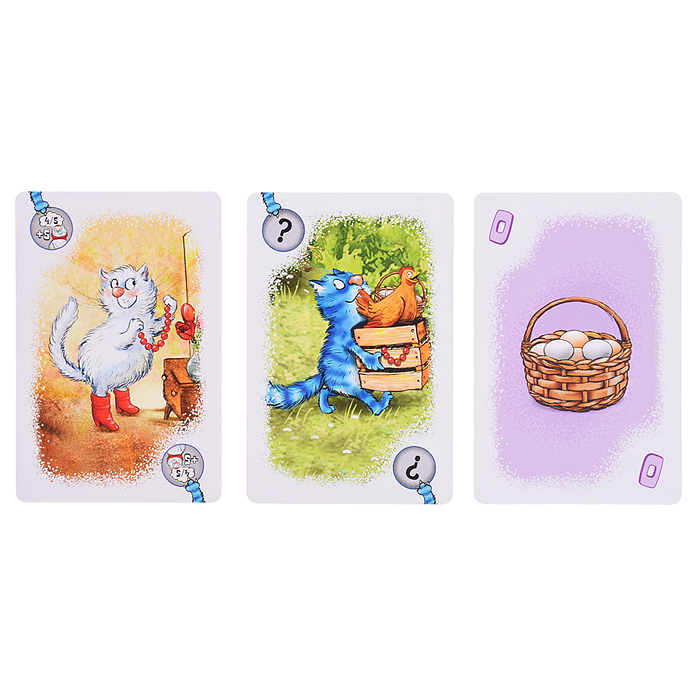 Игра карточная "Переполох в Котофеевке" (Синие коты) 