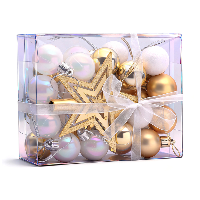 Фото к товару Набор новогодних украшений S2484 "Яркие впечатления" Набор новогодних украшений S2484 "Яркие впечатления"