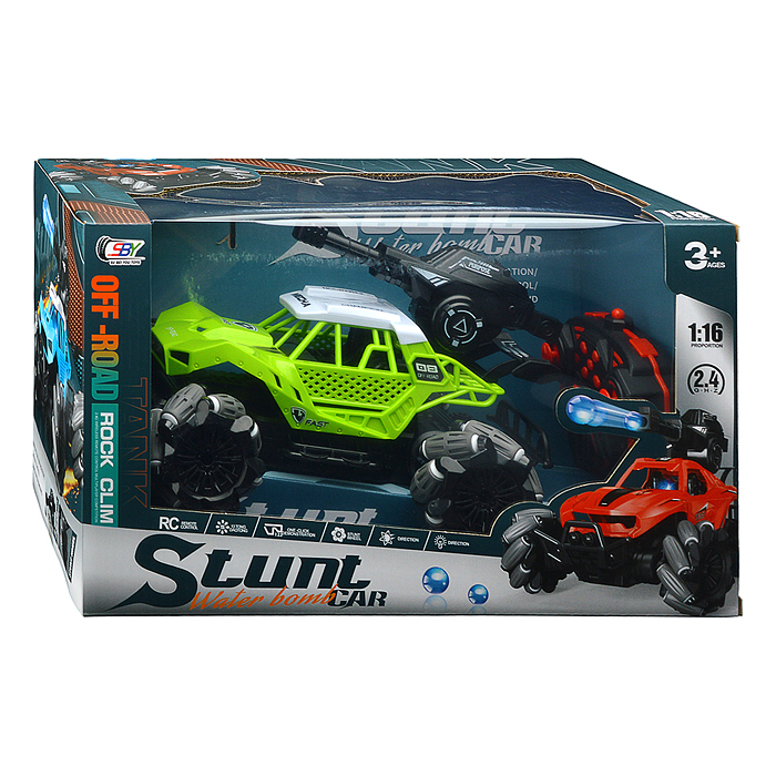 Машина SBY170-1A "Водяной снаряд" р/у, 27 MHz, в коробке