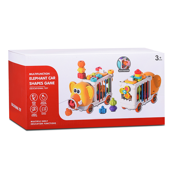 Сортер YL1303 "Слоник" в коробке