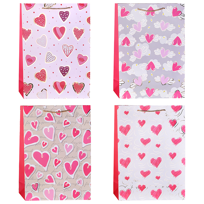 Пакет подарочный 00-7406 "Дорогому человеку" 30*41.5*12см