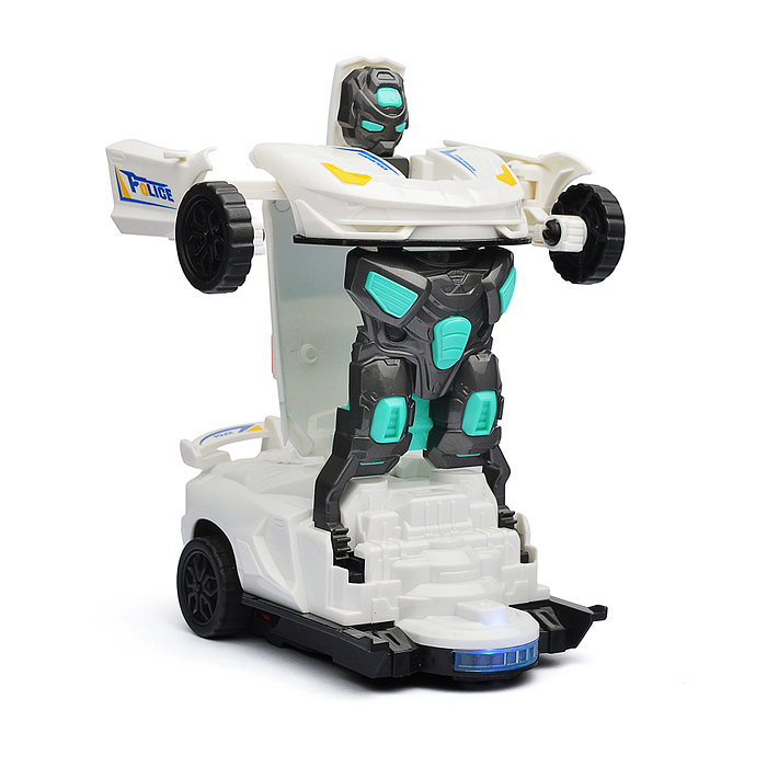 Фото к товару Машина GC169-B42 "Робо полиция" р/у, 27 MHz, в коробке Машина GC169-B42 "Робо полиция" р/у, 27 MHz, в коробке