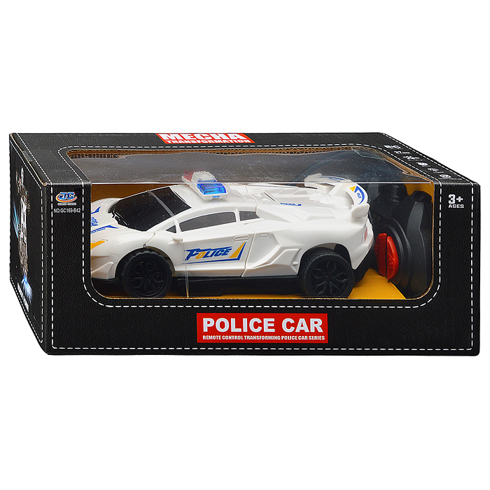 Фото к товару Машина GC169-B42 "Робо полиция" р/у, 27 MHz, в коробке Машина GC169-B42 "Робо полиция" р/у, 27 MHz, в коробке