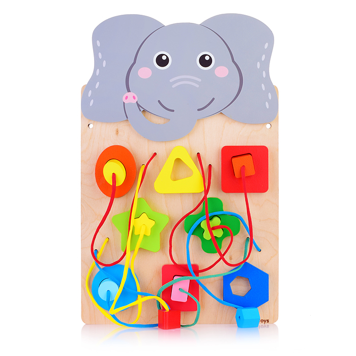 Настенный Бизиборд "Слоник" Настенный Бизиборд "Слоник"