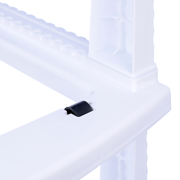 Комод "Декор" "Совушки" 4 секции белый