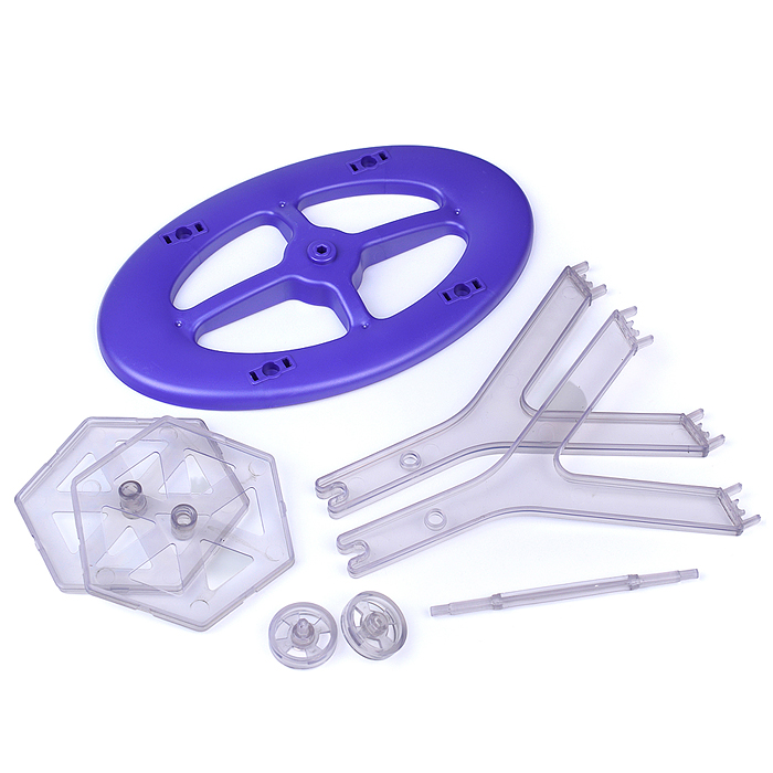 Конструктор магнитный MG0007-3 большой размер дет. (75 дет.), в пакете