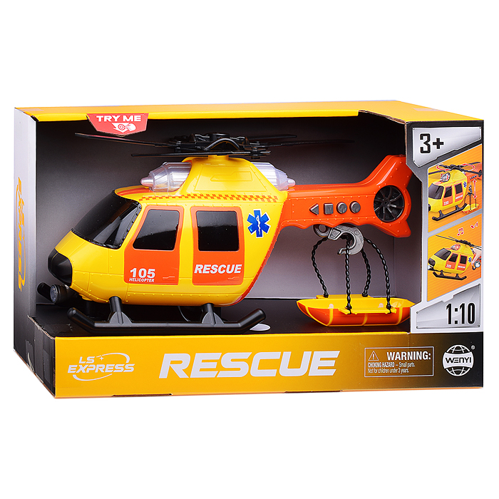 Вертолет WY105C "Медицина катастрофф" в коробке